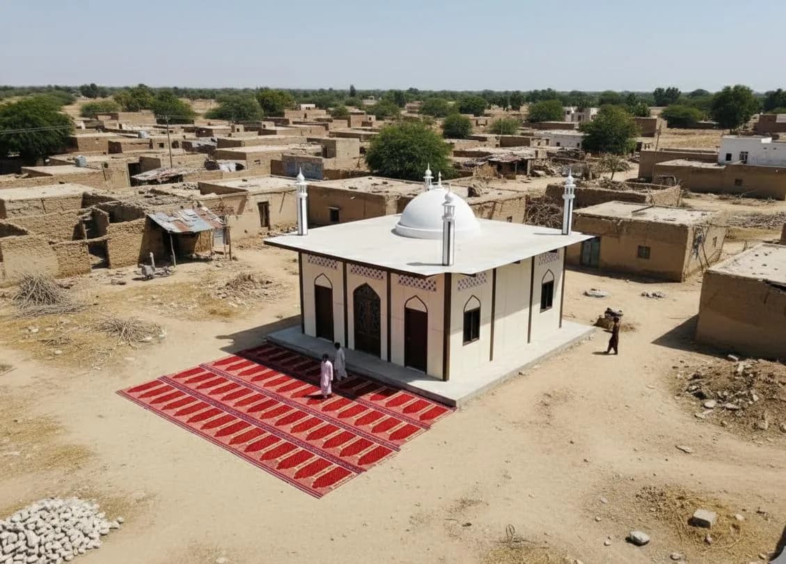 Masjid in Rural Pakistan