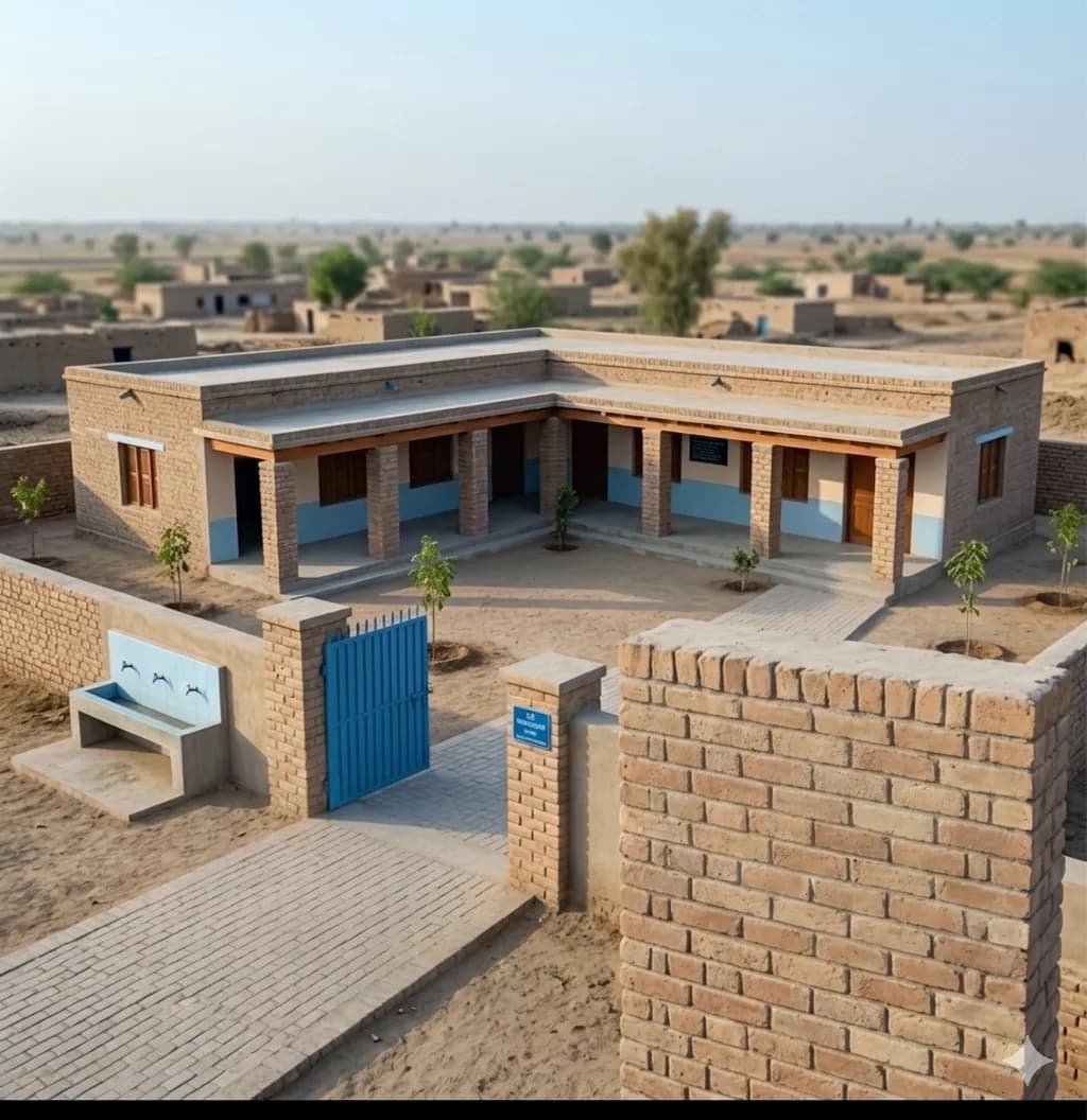 Fully Equipped School in Pakistan